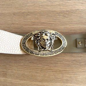 Versace Belt with Medusa Buckle